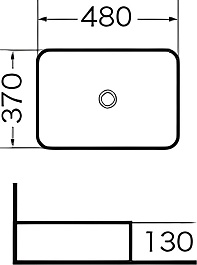 Grossman Тумба с раковиной Флай 80 GR-3016 дуб сонома/белая – фотография-8